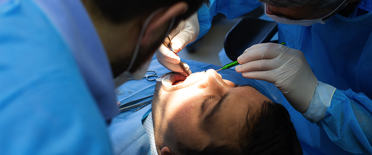 Cirugía de extracción del tercer molar