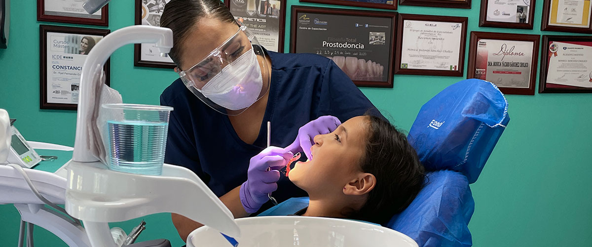 Limpieza dental infantil